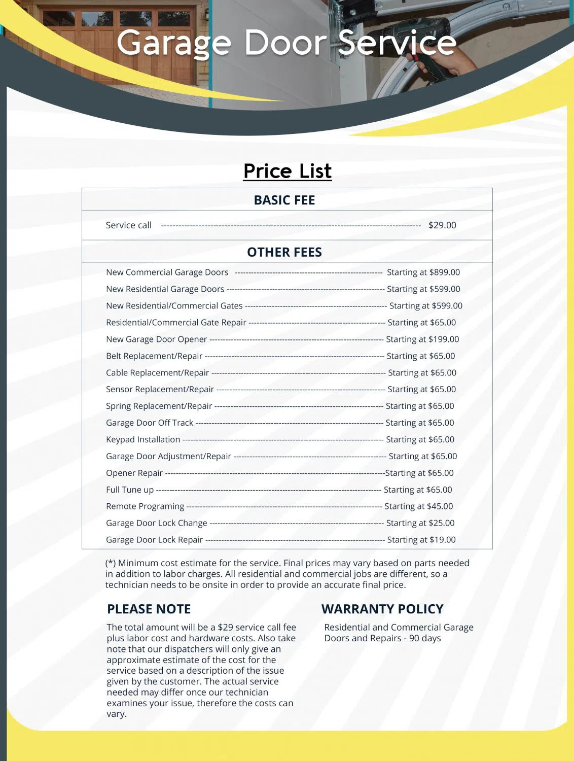 All County GarageDoor Repair Service Fort Meade, MD 410-774-6573